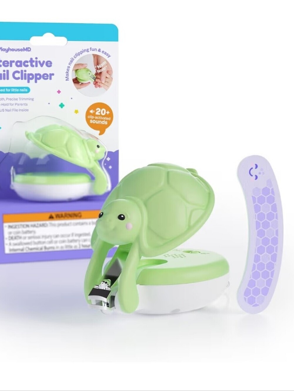 Interactive Baby Nail Clipper